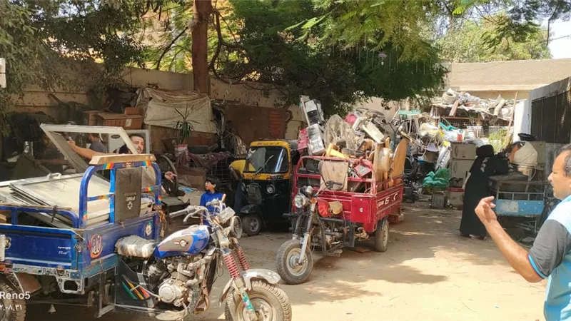 رفع ٢٠٠٠ اشغال بعزيز عزت شمال الجيزة