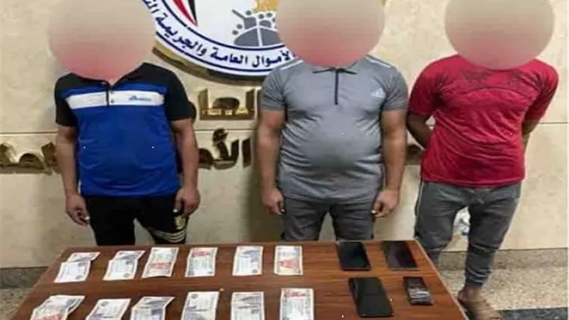 سقوط المتهمين بالنصب على المواطنين في المنيا