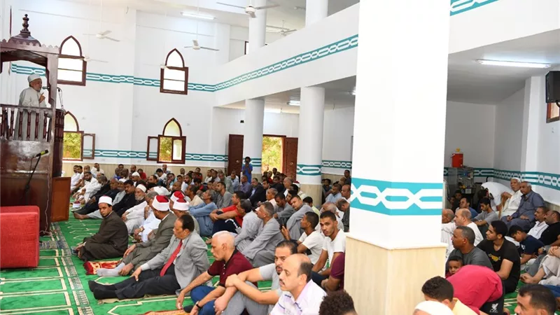 محافظ قنا يفتتح مسجد الإسلام بحي المصالح..صور