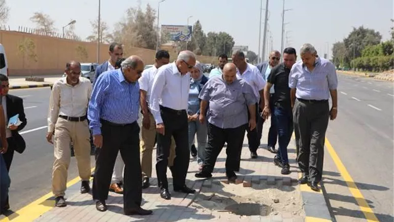 تفاصيل أحدث الطرق الجديدة فى محافظة الجيزة.. بالصور