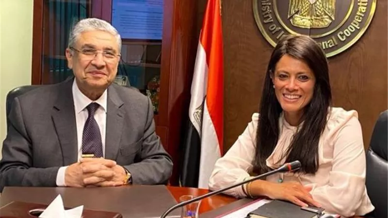 وزيرا التعاون الدولي والكهرباء يبحثان مشروعات «الطاقة»
