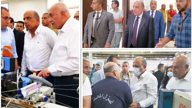 وزير قطاع الأعمال: توفير ماكينات حديثة.. بشركة غزل المحلة