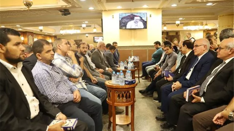 وفد من النقابة العامة للمحامين يشارك في عزاء الراحل إبراهيم إلياس