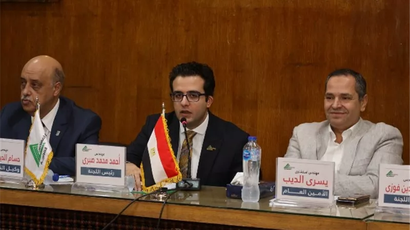 صبرى لشباب المهندسين: الحوار الوطنى فرصة لتقديم الحلول والافكار