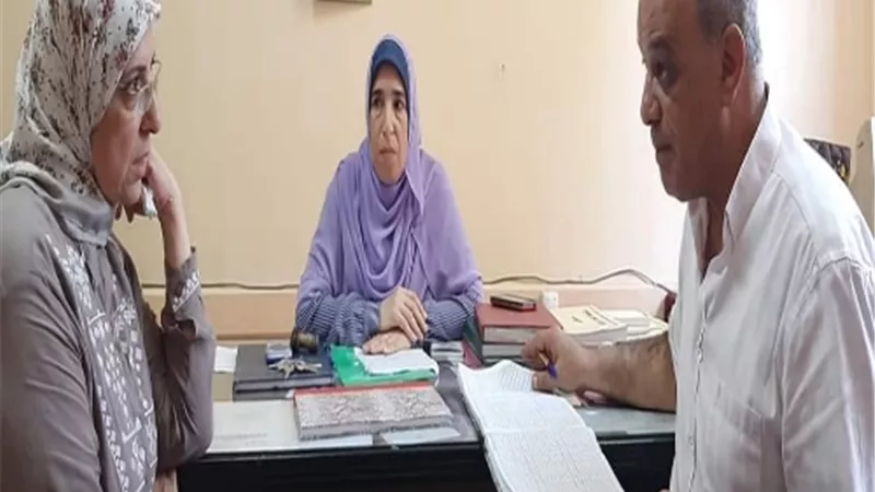 مدير تعليم غرب شبرا الخيمة يتابع عددا من مدارس الادارة