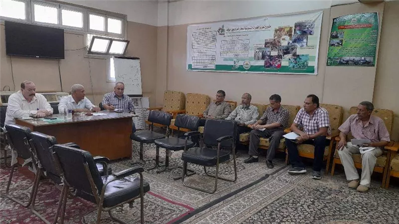 نماذج إرشادية لشبكات الرى الحديث مجانا بحقول بنى سويف