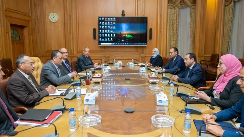 الإنتاج الحربى تبحث مع التنظيم والإدارة تعزيز التعاون المشترك