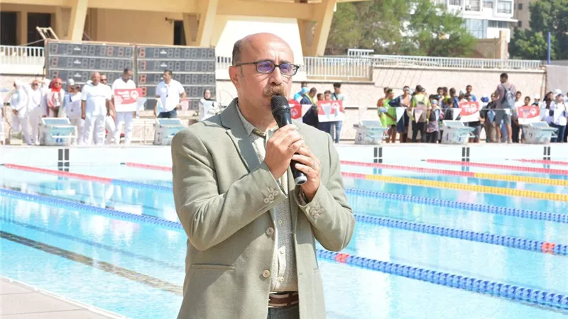 ٦٠٩ مشارك فى مسابقات الأولمبياد الخاص المصري للسباحة بالقاهرة