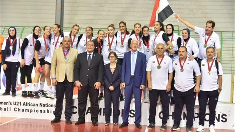 وزير الرياضة يهنىء منتخبات الطائرة والخماسي الحديث وتنس الطاولة
