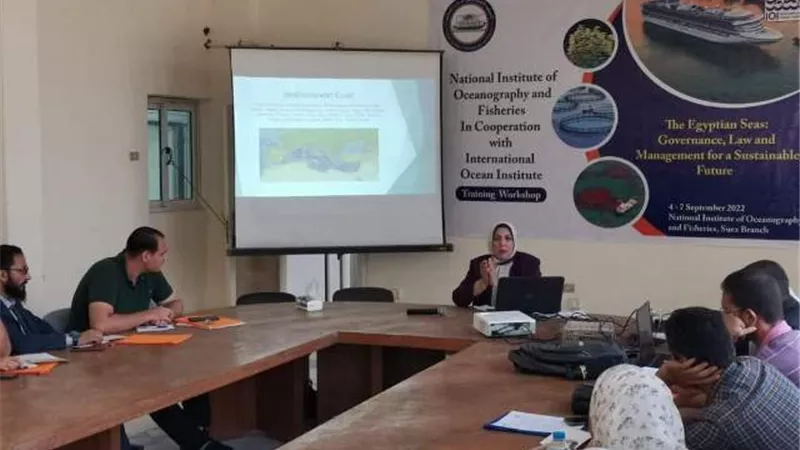 سبل الحوكمة والقانون والادارة من أجل مستقبل مستدام في ندوة بعلوم البحار