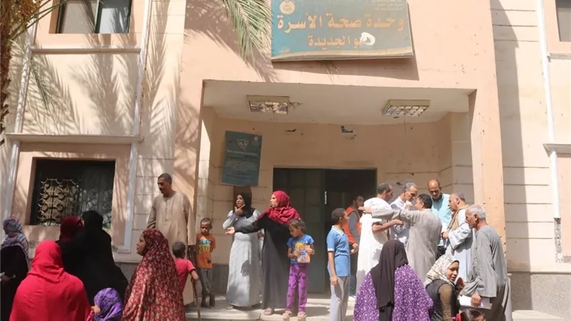 علاج 662 مواطن بقافلة الجامعة المجانية لقرية ساحل الجبل