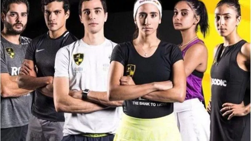 ابطال اسكواش وادى دجلة يشاركون فى 4 بطولات كبرى