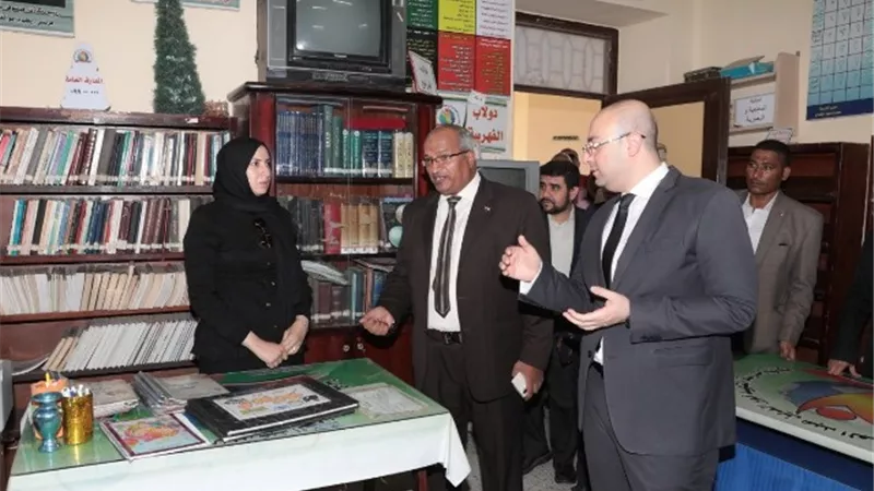 محافظ بني سويف يتفقد المدارس استعدادا لاستقبال العام الدراسي الجديد