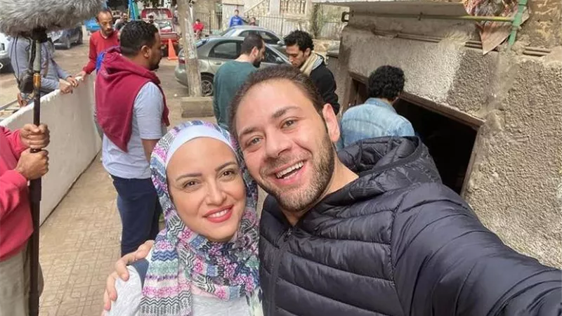 بكلمات رقيقة ..محمد علي رزق يهنئ ريهام عبدالغفور بعيد ميلادها