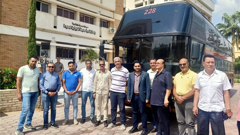 النوبارية الجديدة تتعاقد مع الاتحاد العربي للنقل