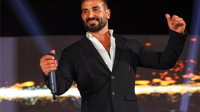 أحمد سعد يوجه رسالة لأبنائه 