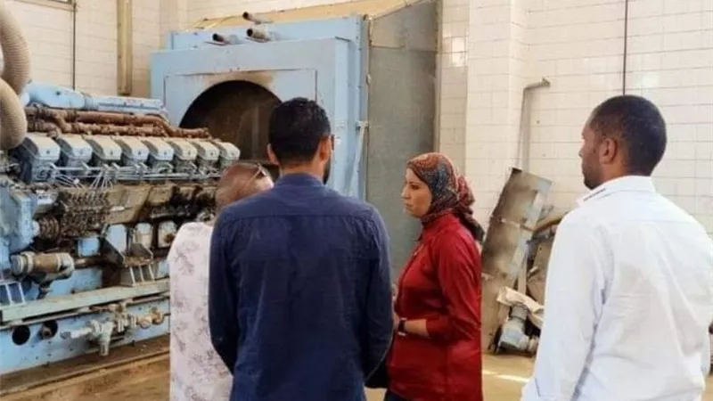رئيس جهاز السويس الجديدة تتفقد محطة مياه الشرب