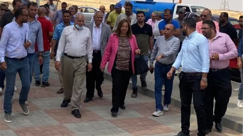 تعرف على تفاصيل زيارة مي عبدالحميد بمشروع سكن لكل المصريين .. صور