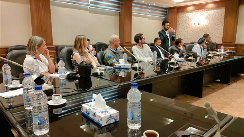 مركز الإبتكار الشبابي والتعلم يستضيف وفد من الصحفيين الألمان ..صور