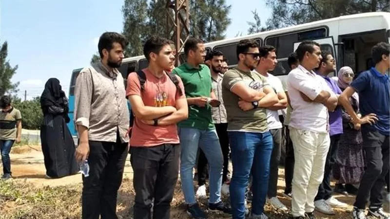 طلاب زراعة القناة يزورون صوامع الغلال والمراكز البحثية
