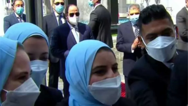 الرئيس السيسى يفتتح القرية الأولمبية لهيئة قناة السويس
