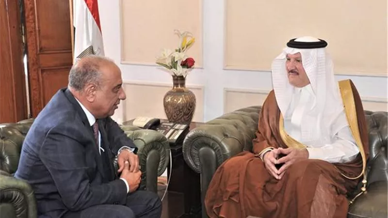 وزير قطاع الأعمال يستقبل السفير السعودي بالقاهرة لبحث تعزيز التعاون