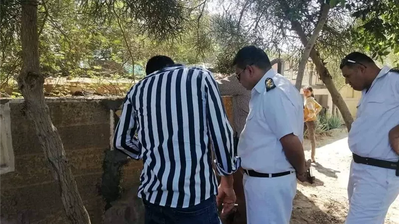 العثور على جثة رضيعة بجوار مقابر شوبك بسطة في الشرقية