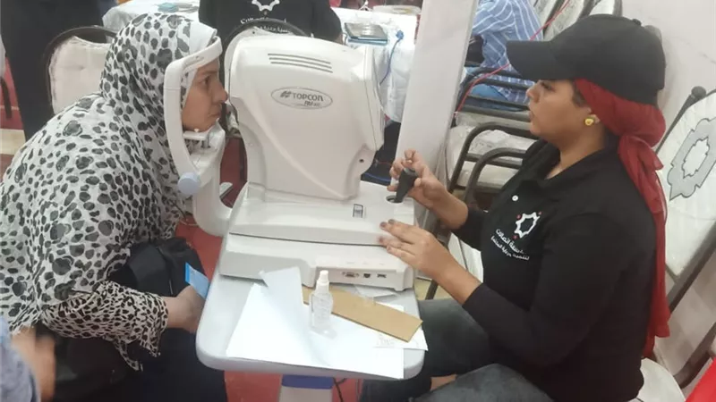 قافلة طبية فى 6 تخصصات بقرية ميت ربيعة ببلبيس ضمن حياة كريمة