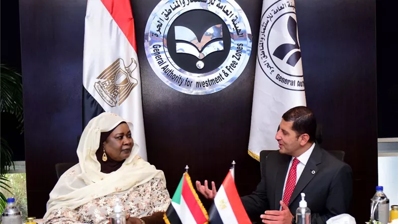 مباحثات مصرية سودانية لإقامة مشروعات مشتركة بين البلدين