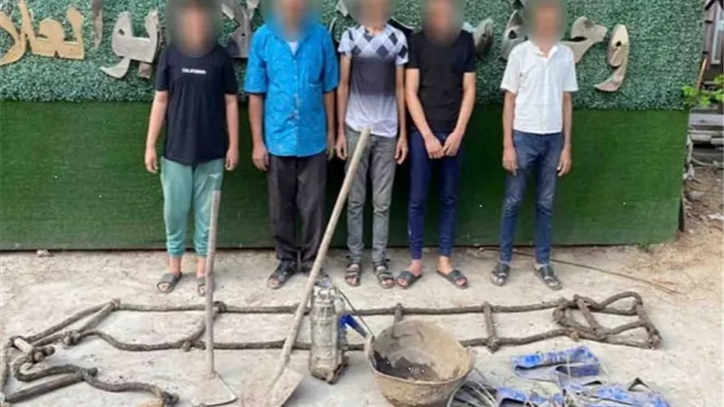 الكنز المدفون .. سقوط 5 أشخاص ينقبون عن الآثار ببولاق أبو العلا