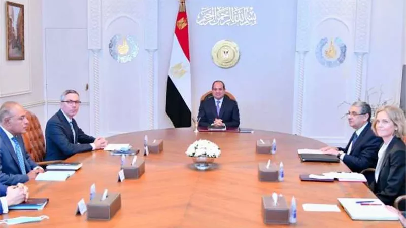 السيسى يوجه بتقديم التسهيلات اللازمة لاسراع تنفيذ مشروعات الطاقة الخضراء