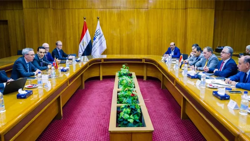 اقتصادية قناة السويس:جلسة عمل مع شركة نرويجية للتعاون في الوقود الأخضر