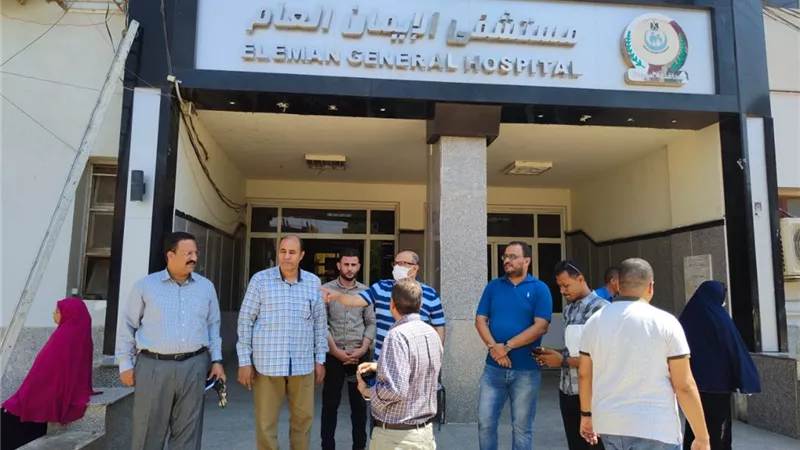 وكيل وزارة الصحة بأسيوط علي رأس لجنة لمتابعة سير العمل وتقديم الخدمات