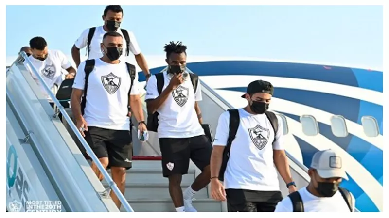 وصول بعثة الزمالك الى القاهرة بعد المشاركة في كأس لوسيل