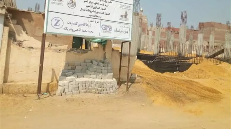 بدء تنفيذ الشبكات الأرضية لتوصيل خدمة الغاز الطبيعي بقرية بهبشين
