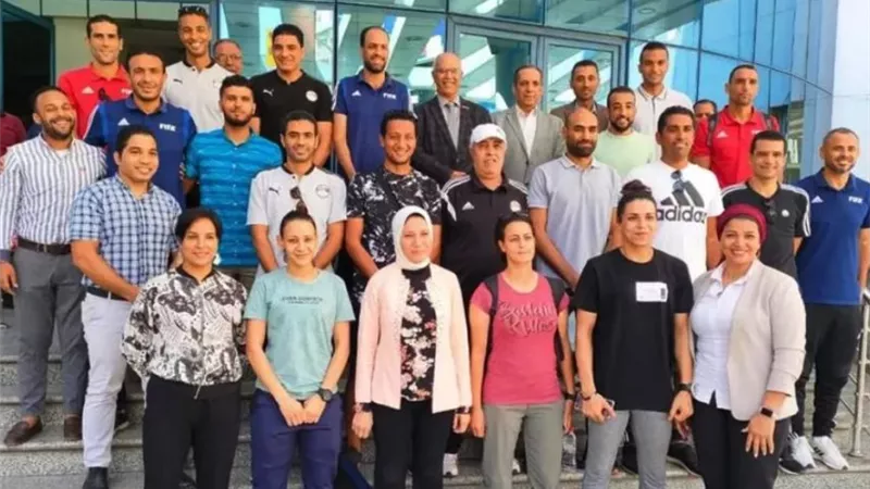 بدء الكشف الطبي على الحكام المصريين الدوليين