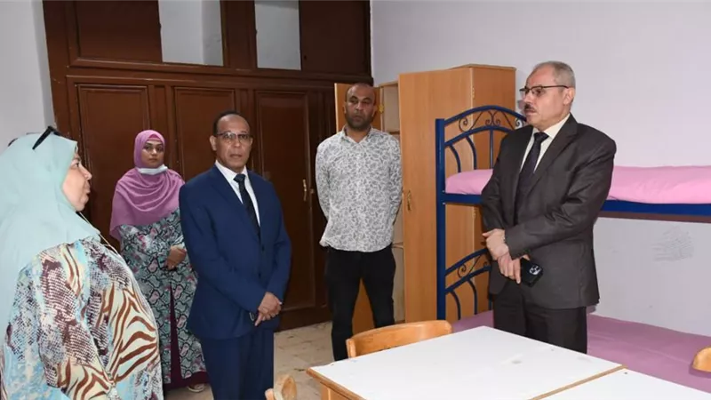 مدن جامعة القناة ترفع الإستعداد لإستقبال الطلاب