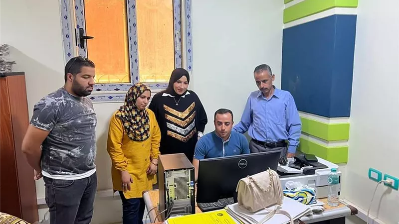 التوسع في منافذ عدادات المياه مسبقة الدفع ببنى سويف