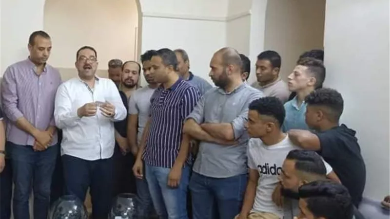 إجراء قرعة النسخة الرابعة من دوري مستقبل وطن اول أسيوط ..صور
