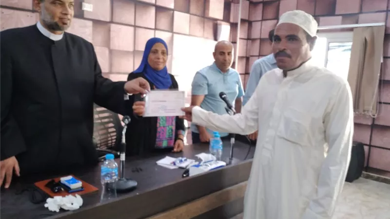 قافلة سكانية شاملة بمدينة الشيخ زويد