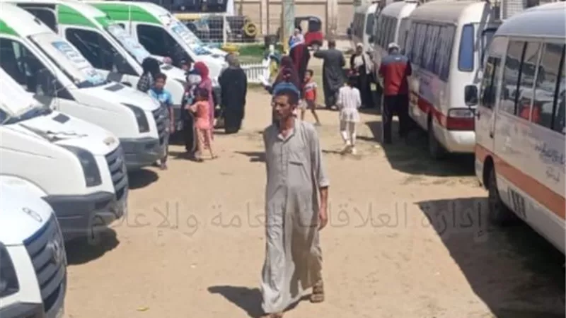 قافلة طبية مجانية تعالج 1309 حالة بأبوسلطان الإسماعيلية