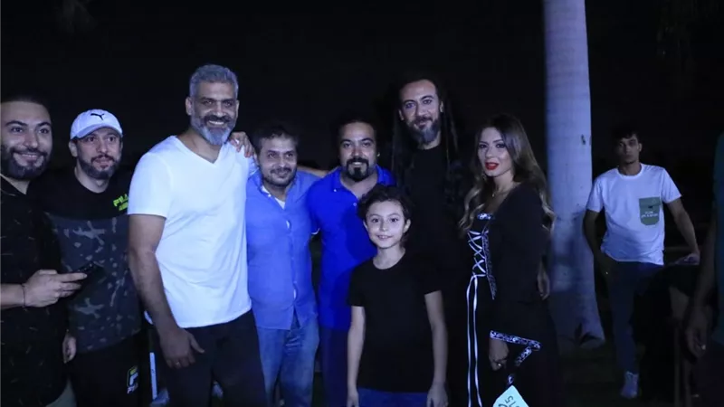 نجلاء بدر وهانى عادل أبطال الحكاية الثانية من مسلسل 
