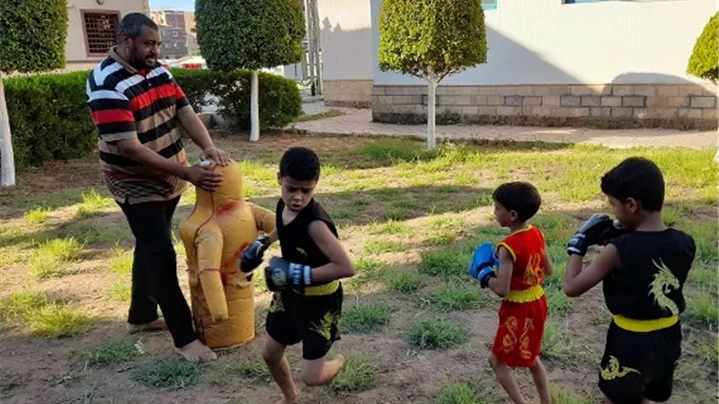 الشعب الجمهوري بقنا ينظم مهرجان رياضي للكونغ فو