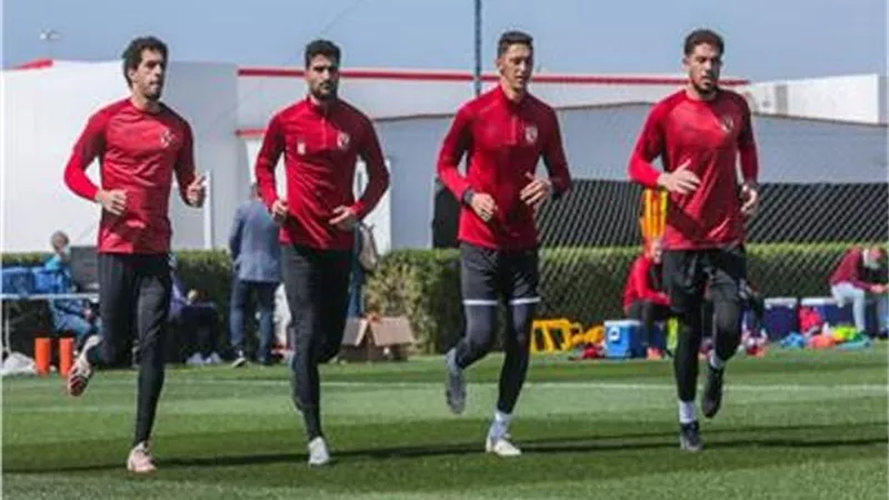 تدريبات خاصة بالحراس فى تدريب الاهلى