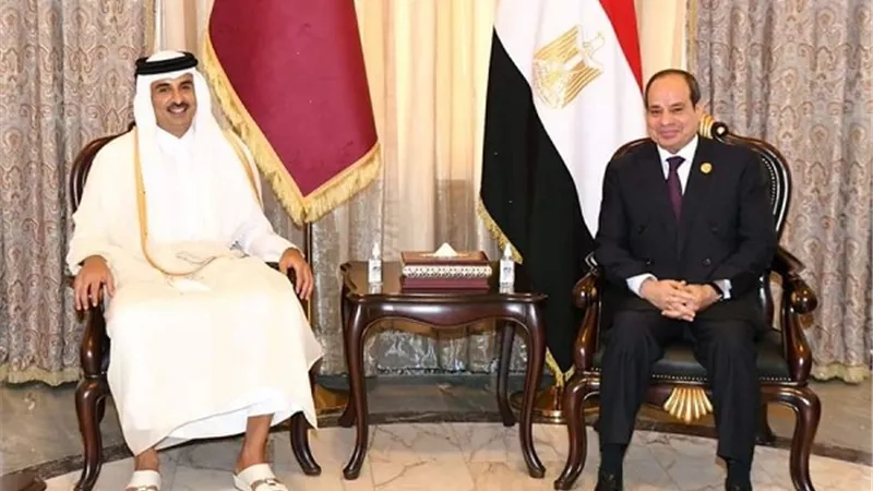 زيارة الرئيس السيسى الى قطر تتصدر الصحف الكويتية
