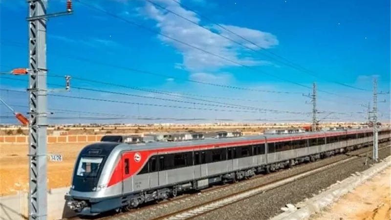 القطار الكهاربائى