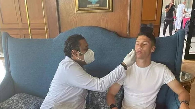 المنتخب الأولمبي يجري مسحة كورونا قبل خوض معسكر الإسكندرية