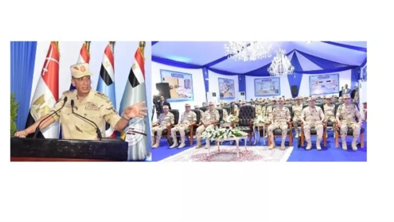 وزير الدفاع يفتتح أعمال تطوير المستشفى العسكرى العام للعائلات بغمرة