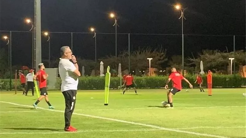 تفاصيل أول مران للمنتخب الأوليمبى مع البرازيلى ميكالى.. صور