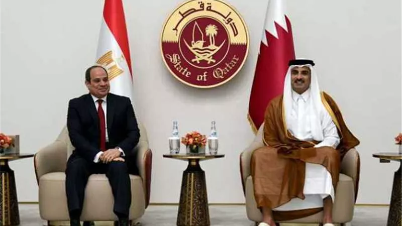 الإعلام الدولى: زيارة السيسى لقطر محطة لتأسيس شراكة مثمرة بين البلدين